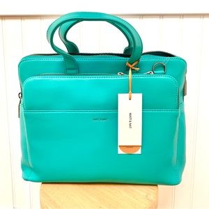 Matt & Nat teal large handbag/crossbody bag